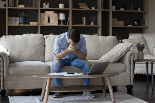 Family is left with a mess