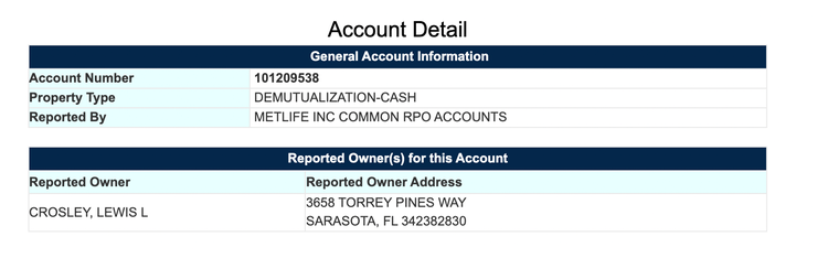 Account Details